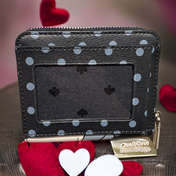 KATE SPADE DISNEY ALICE IN WONDERLAND BIFOLD WALLET EXCELLENT CONDITION! - Picture 2 of 6
